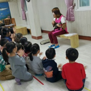 보육실습을 멋지게 해낸 효리 이미지
